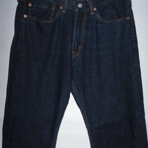 505 LEVI blue denim size 34X30 pre-owned. Men
